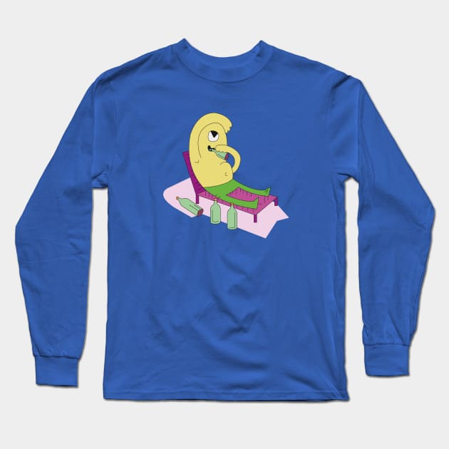 Couch potato lifestyle Long Sleeve T-Shirt by now83